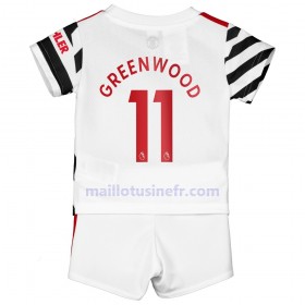 Maillot de Foot Manchester United Greenwood 11 Troisième 2020-21 - Enfant